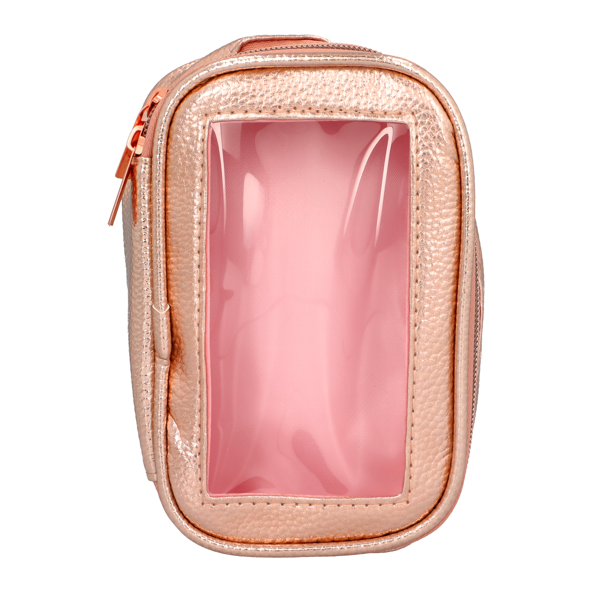 Rose Radiance 5-Piece Makeup Brush Set with Pouch - Soft Bristles for Blending, Contouring & Foundation - Perfect for Travel & Professional Makeup Artists