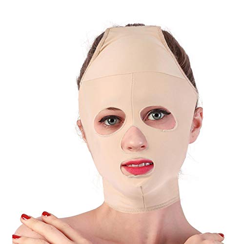 XL Facial Slimming Mask - Full Coverage Lifting Face V Line Belt for Double Chin Reduction & Wrinkle Care | Skin Tightening & Weight Loss Beauty Bandage | Perfect for Home Spa, Self-Care & Anti-Aging Routine