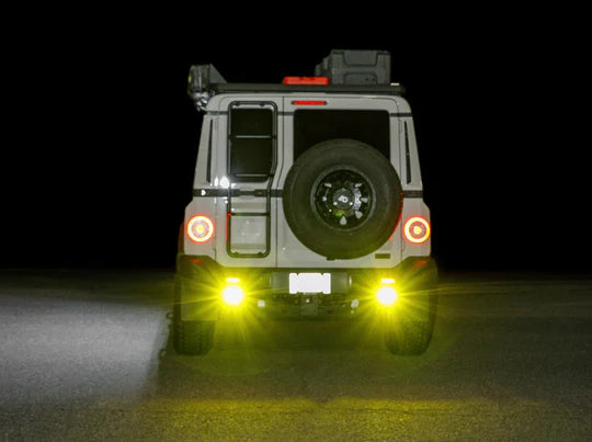 Grenadier Chase Light Brackets - Heavy Duty Off-Road LED Light Mounting Kit for Trucks & SUVs - Perfect for Night Driving & Off-Road Adventures