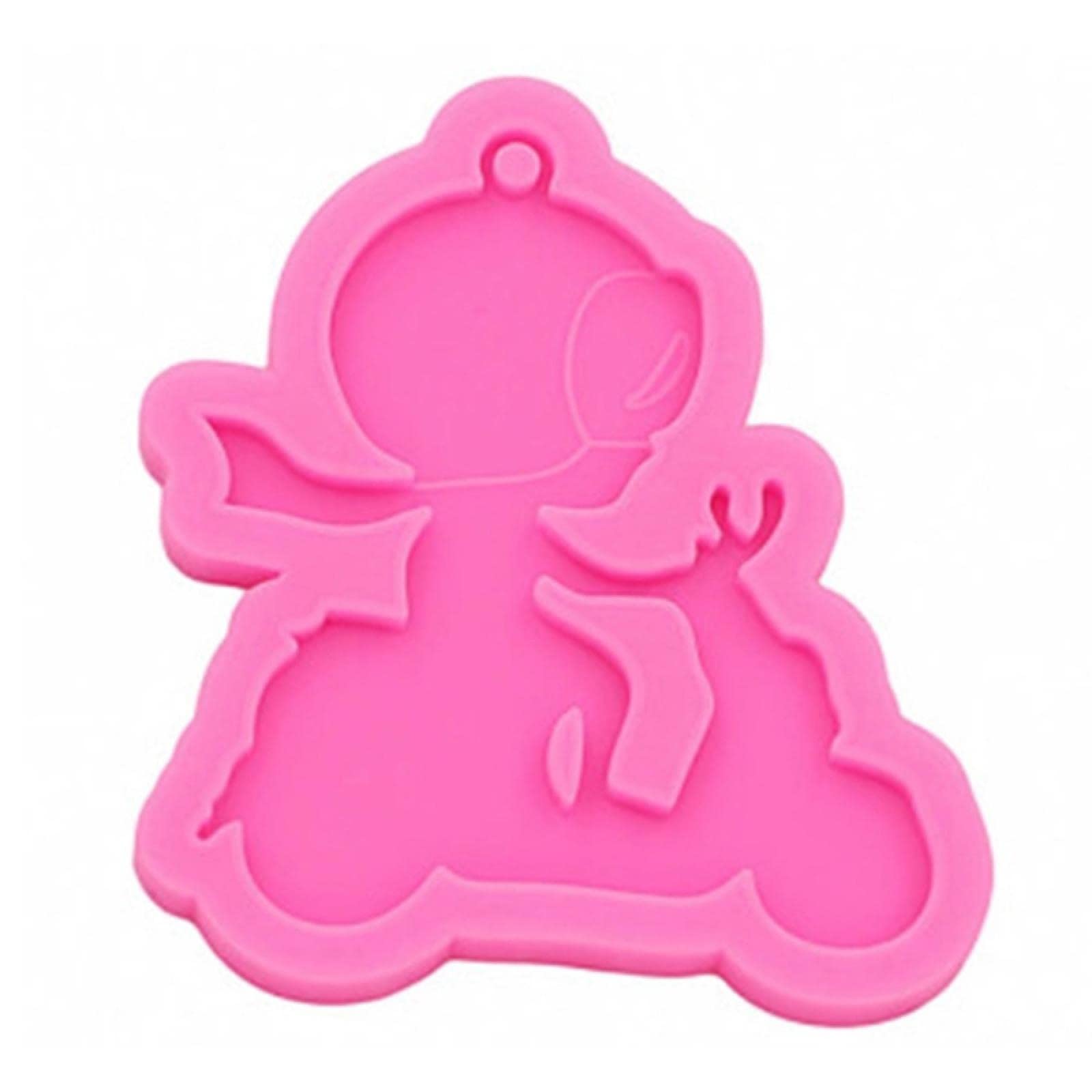 Premium Silicone Baking & Resin Mold Set - DIY Rabbit, Heart, Moon, Star Earrings & Pendant Keychain Decor - Perfect for Jewelry Making, Craft Projects & Unique Gifts (Style 4)