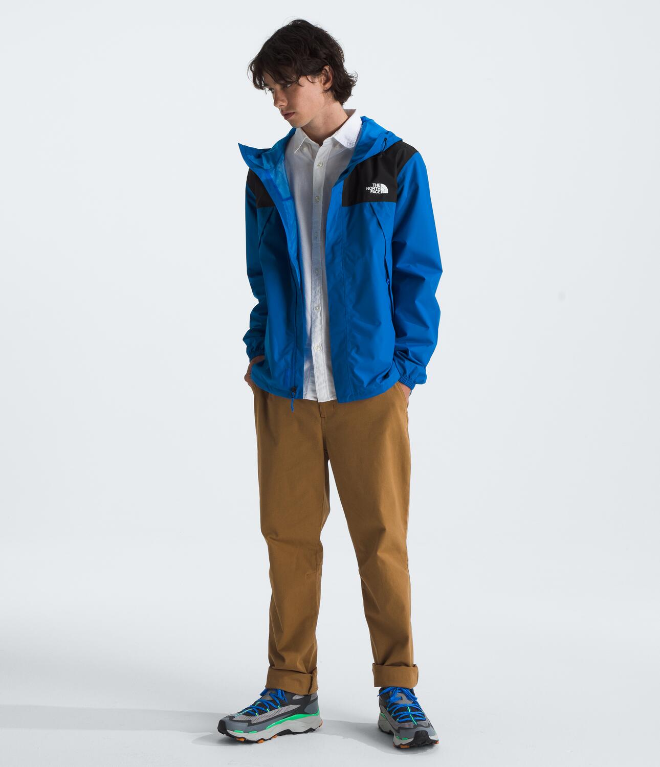 Antora Men's Jacket - Lightweight Waterproof Windbreaker for Outdoor Hiking & Travel | NF0A7QEY