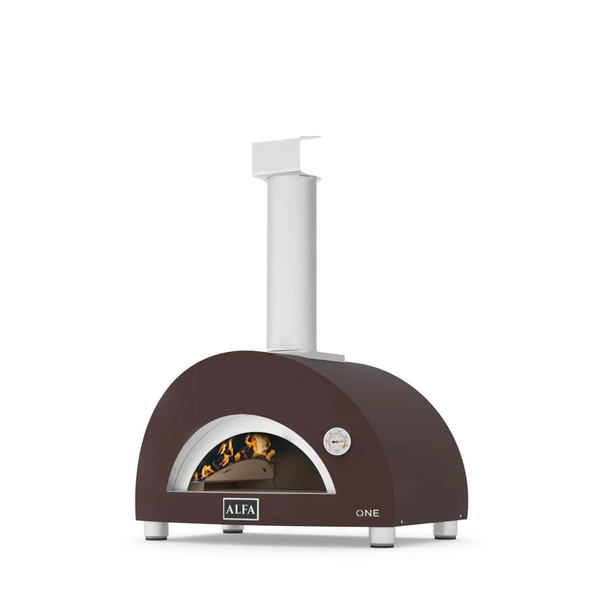 Alfa Pizza Ovens Moderno Nano - Portable Wood Fired Outdoor Pizza Oven for Backyard, Camping & Italian Style Cooking