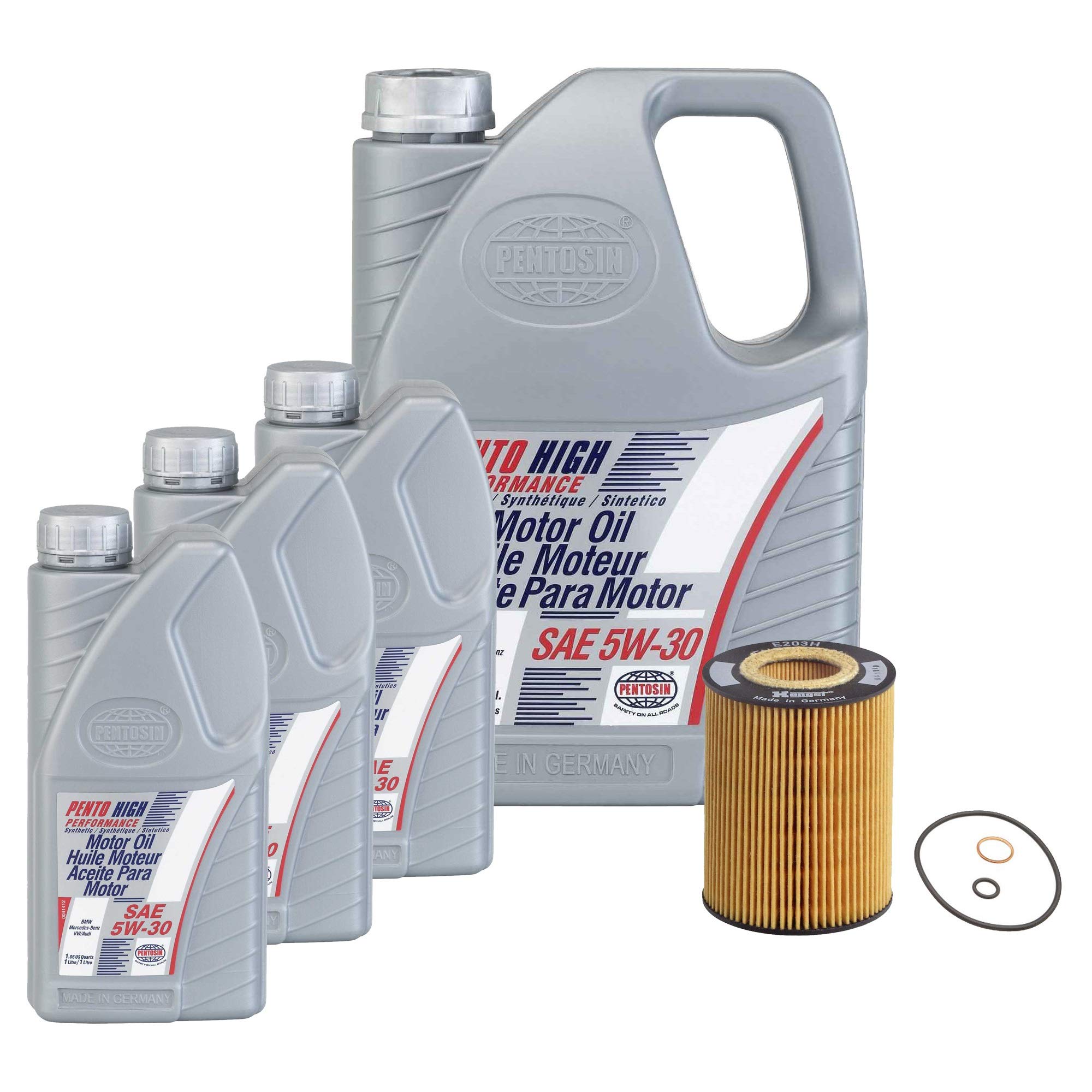 OEM 5W-30 High Performance Synthetic Engine Oil - 8 Liter Oil Change Kit for BMW | Perfect for Routine Maintenance & Performance Upgrades