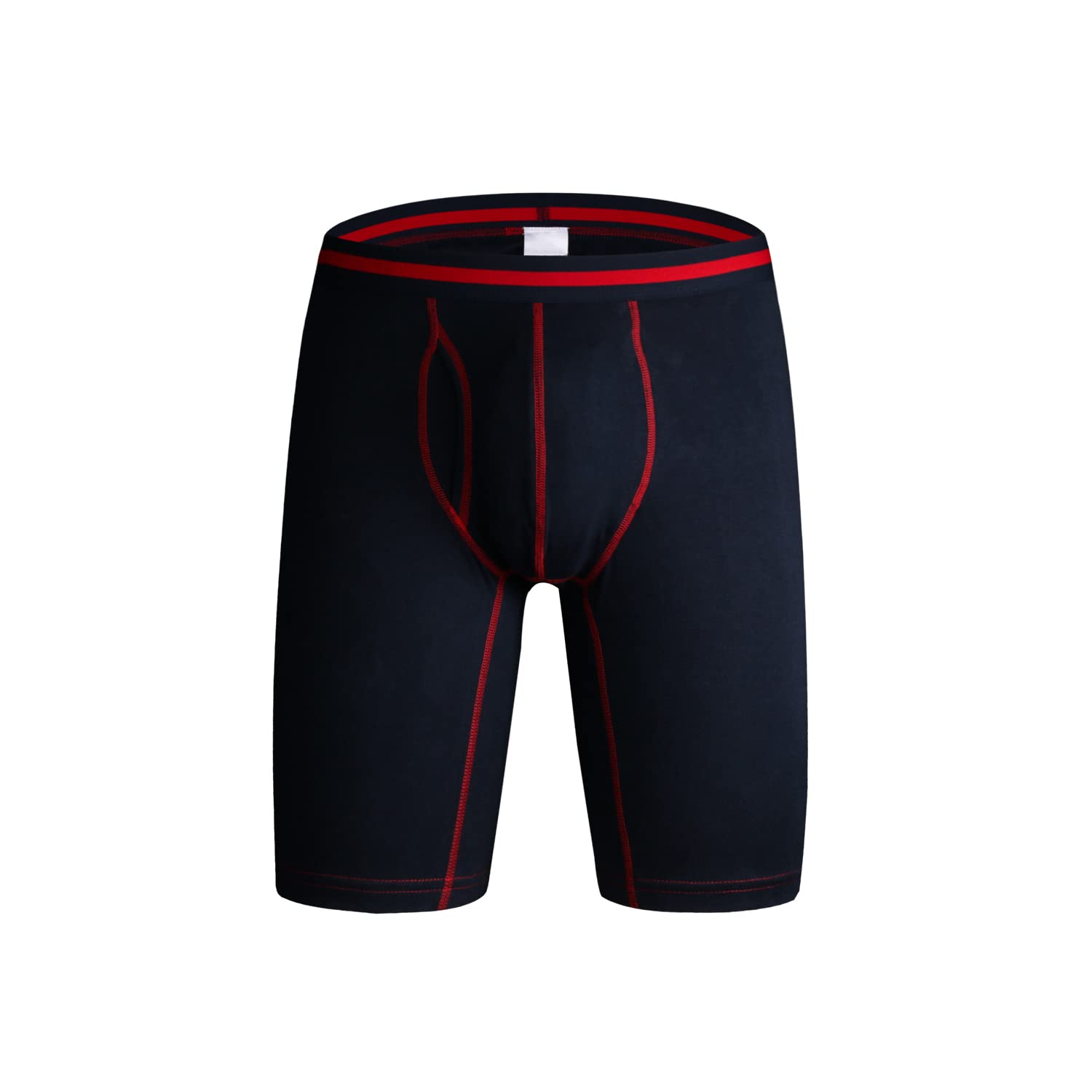 **Azuki Men's Long Leg Boxer Briefs - Soft & Breathable Underwear for All-Day Comfort - Perfect for Workout, Lounge & Daily Wear**