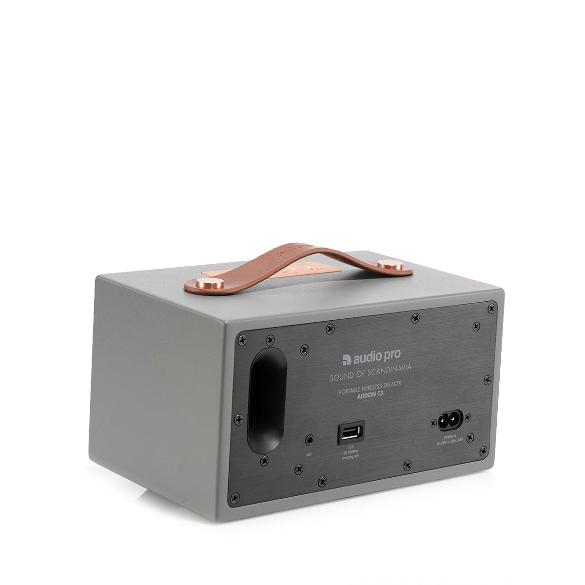 Audio Pro ADDON T3+ Portable Wireless Bluetooth Speaker with Rich Bass - Storm Grey | Perfect for Outdoor Adventures, Beach Parties & Home Entertainment