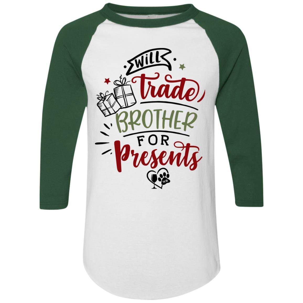 WineyBitches.Co Colorblock Raglan Jersey - Stylish Women's Baseball Tee for Casual Wear, Lounge & Weekend Outfits