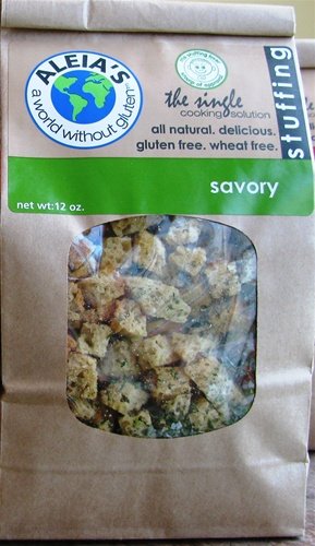 Aleia’s Gluten Free Savory Stuffing Mix - 12 Pack | Homemade Style Breadcrumbs for Thanksgiving, Christmas & Holiday Meals | Vegan & Allergy Friendly