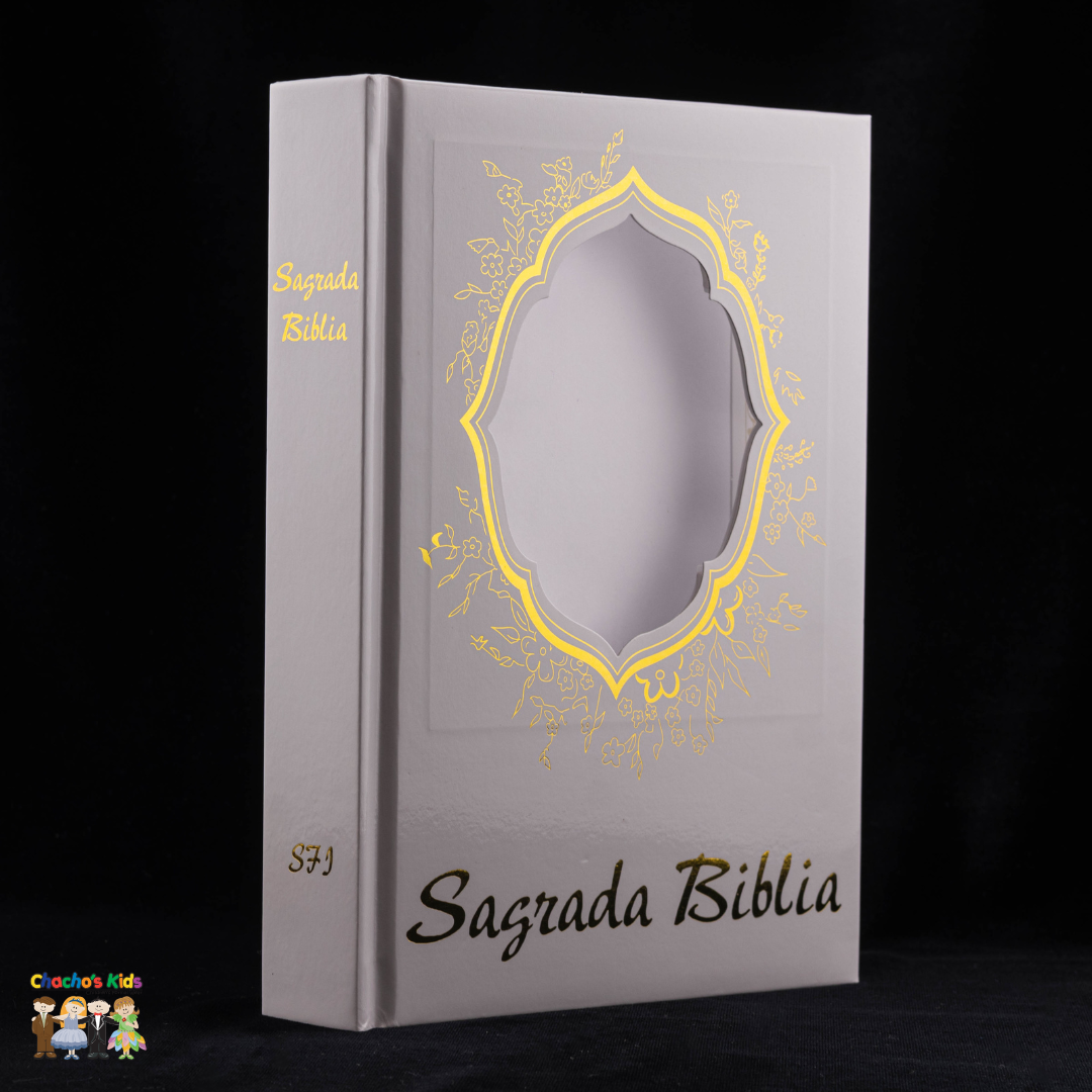 Spanish Large Holy Bible with Gold Edges - Perfect for Religious Study, Gift Giving, and Church Services