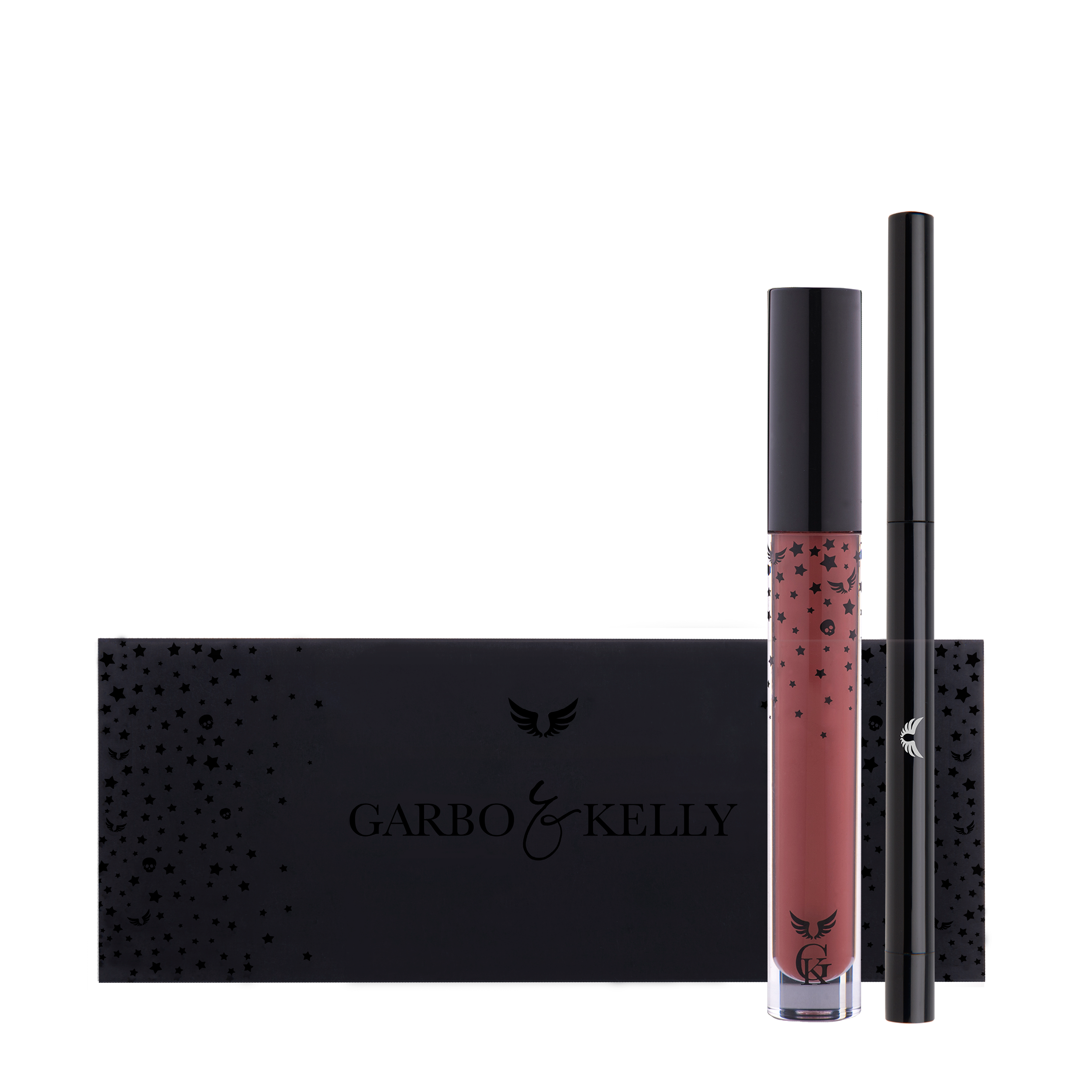 Rock Matte Kit Inc Lip Definer - Long-Lasting Matte Lip Liner & Lipstick Set for Precise Definition | Perfect for Everyday Wear, Special Occasions & Makeup Artists