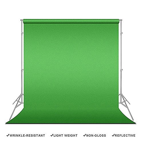 LimoStudio 9x13ft Green Chroma Key Backdrop Screen - Professional Photo Video Photography Studio Background for YouTube, Twitch Streaming & Virtual Meetings (AGG1855)