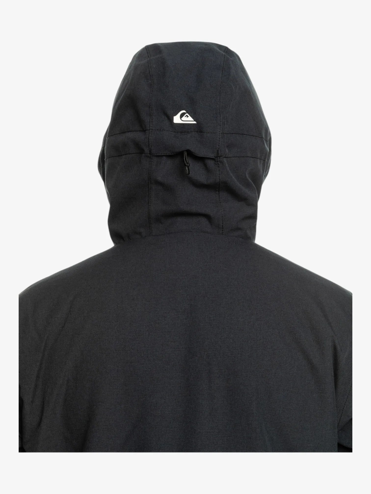 Quiksilver Mission Solid Black Snow Jacket - Waterproof & Insulated Winter Coat for Skiing, Snowboarding & Outdoor Adventures