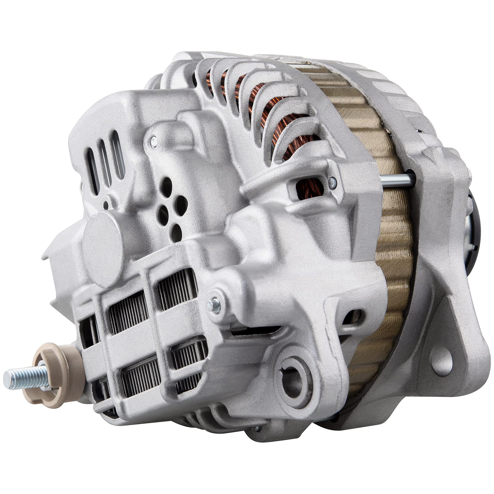 High Output 115 Amp 12V Alternator Compatible with Chrysler 200 2011-2013 & Jeep Compass 2007-2017 - Replacement Part 11231 - Perfect for Engine Performance & Electrical System Repair