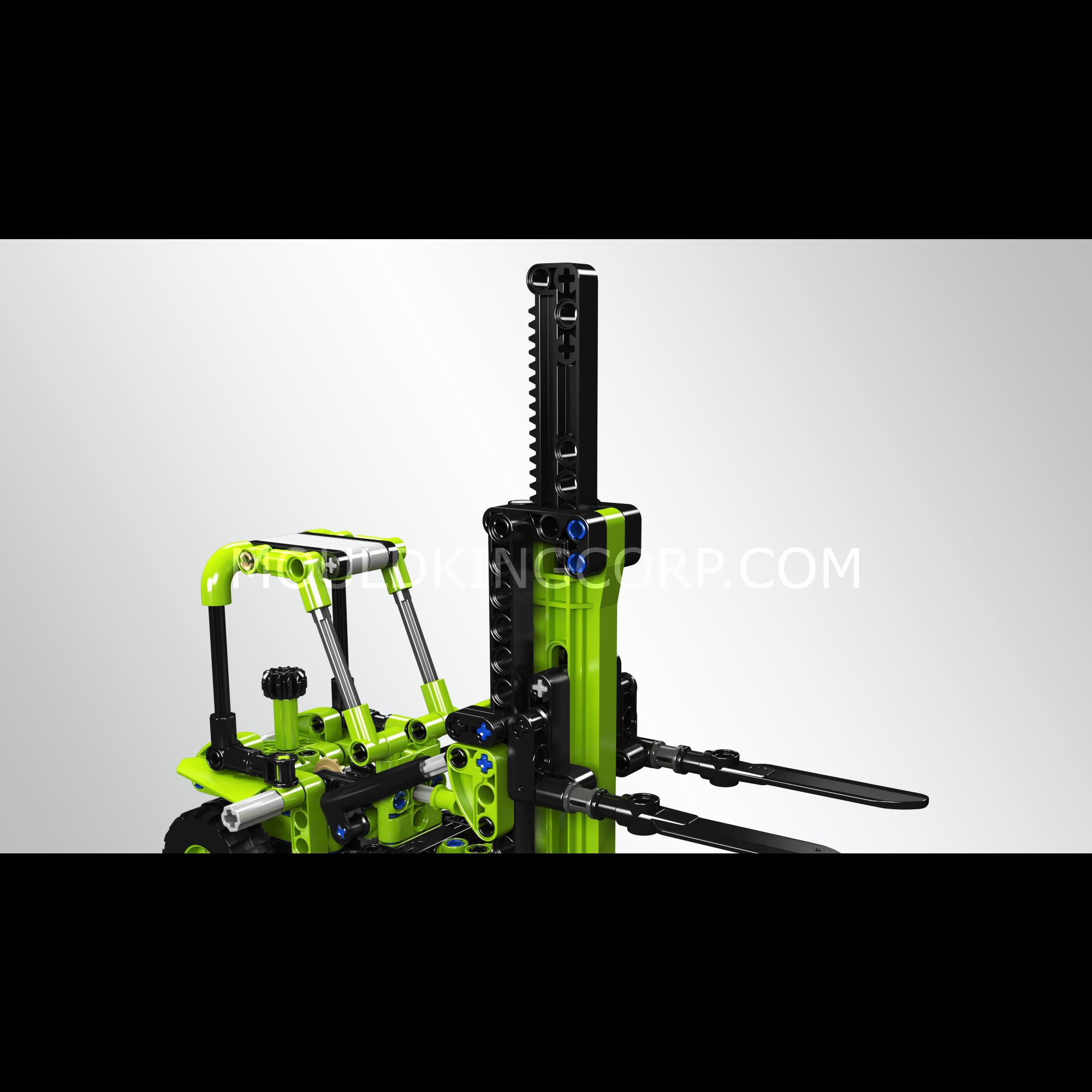Mould King 24017 Forklift Workshop Loading Vehicle Building Toy Set - 219 PCS Construction Blocks for Kids, STEM Educational Toy for Boys & Girls - Perfect for Playtime, Birthday Gifts & Classroom Activities