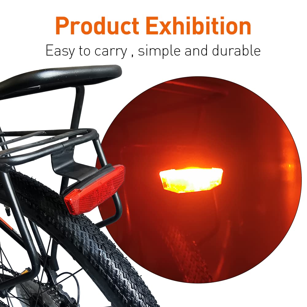 6V-60V Waterproof Ebike LED Tail Light for Night Riding Safety