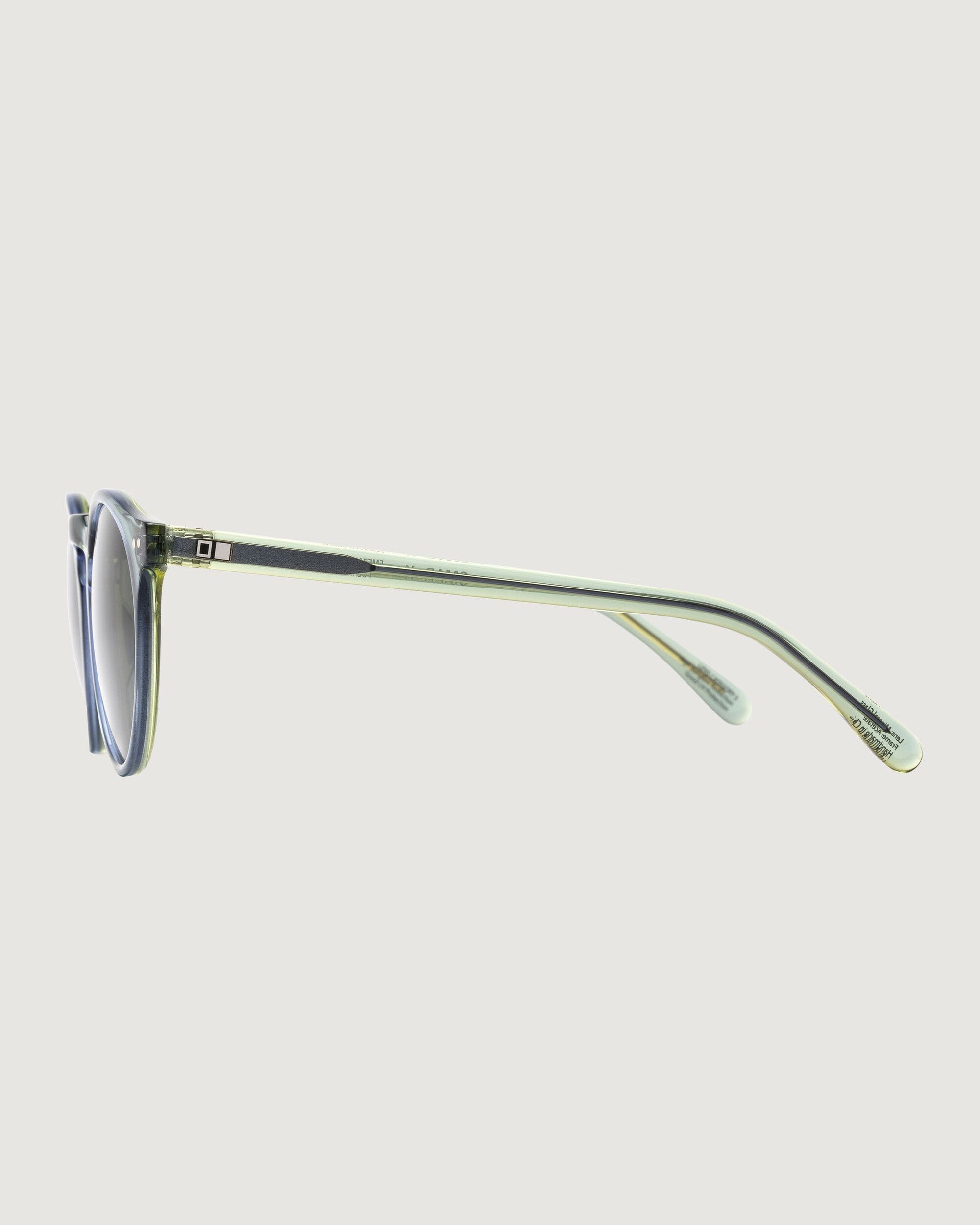 OTIS Omar X Sunglasses - Polarized Emerald Green Grey Lenses for Men & Women - UV Protection for Driving, Beach & Outdoor Activities