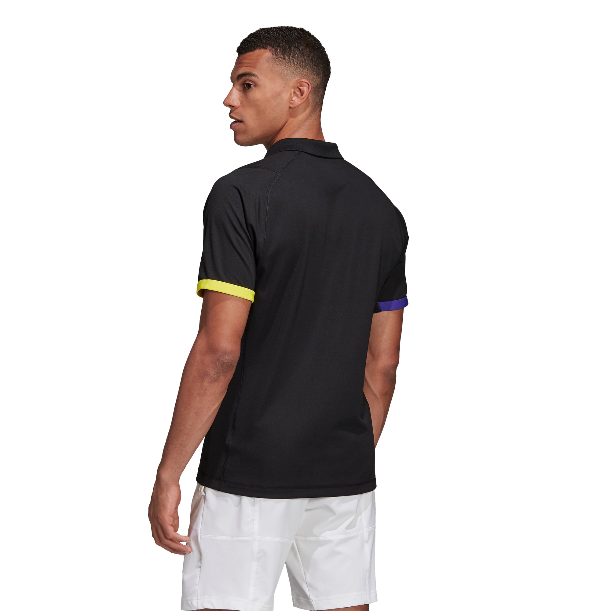 **adidas Men's Polo Shirt - Limited Edition Black (FI8186) | Casual & Athletic Wear for Sports, Golf & Everyday Style**