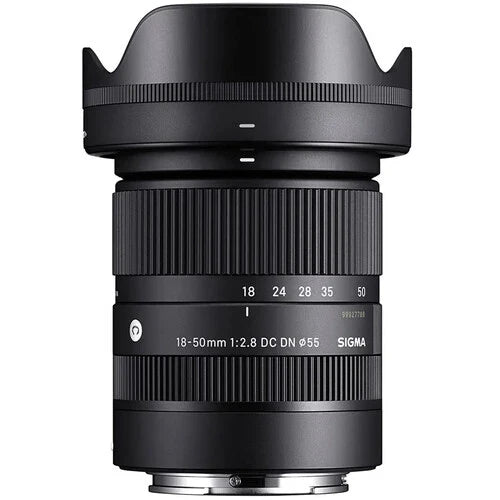 Sigma 18-50mm F2.8 DC DN Contemporary Lens for Sony E Mount - Compact & Fast Aperture Zoom Lens for Mirrorless Cameras, Perfect for Travel, Portrait & Street Photography
