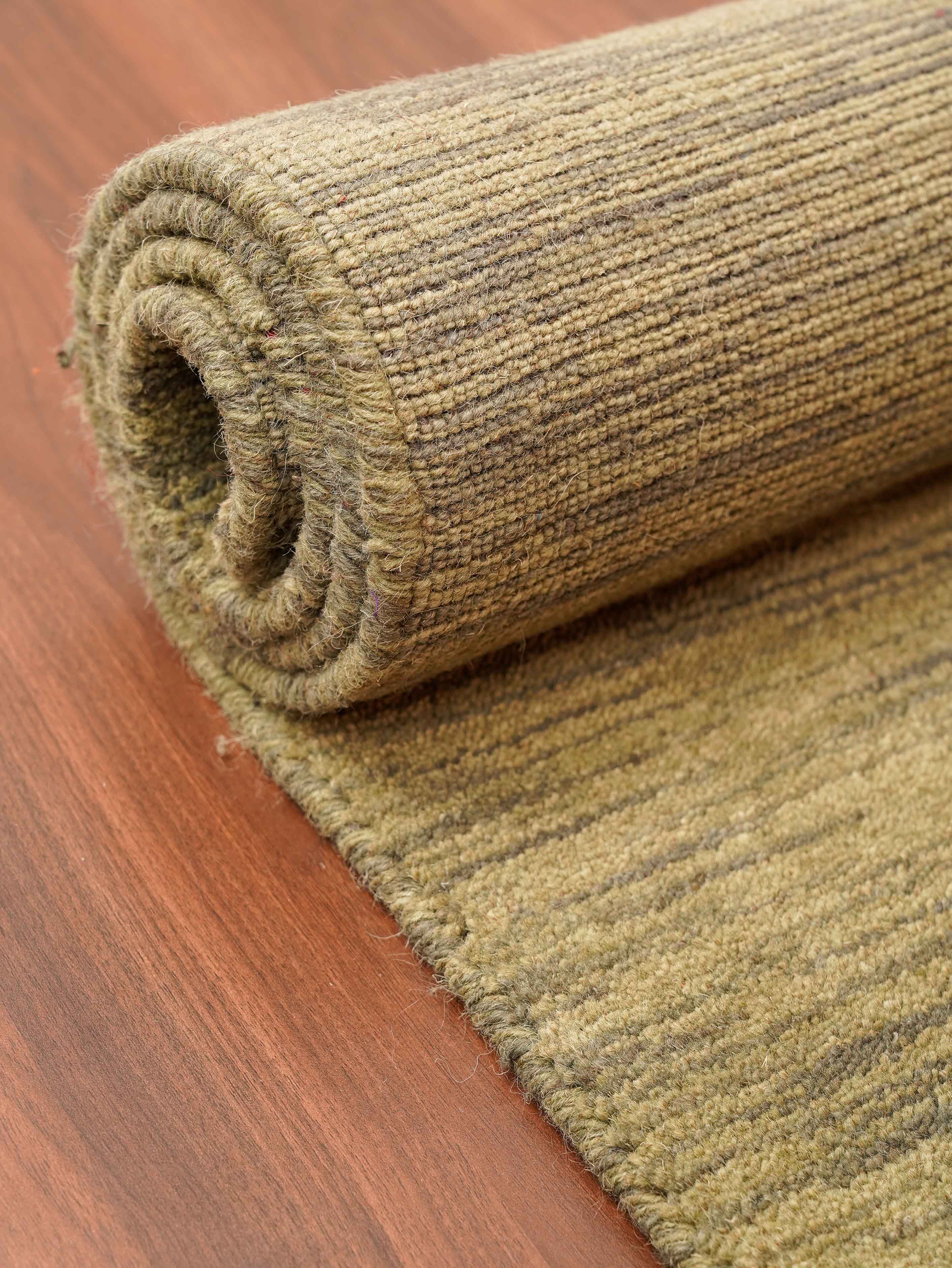 Silken Premium Hand Knotted Wool Rug - Luxurious Soft & Durable Handmade Carpet for Living Room, Bedroom, Dining Area - Perfect for Home Decor & Interior Design
