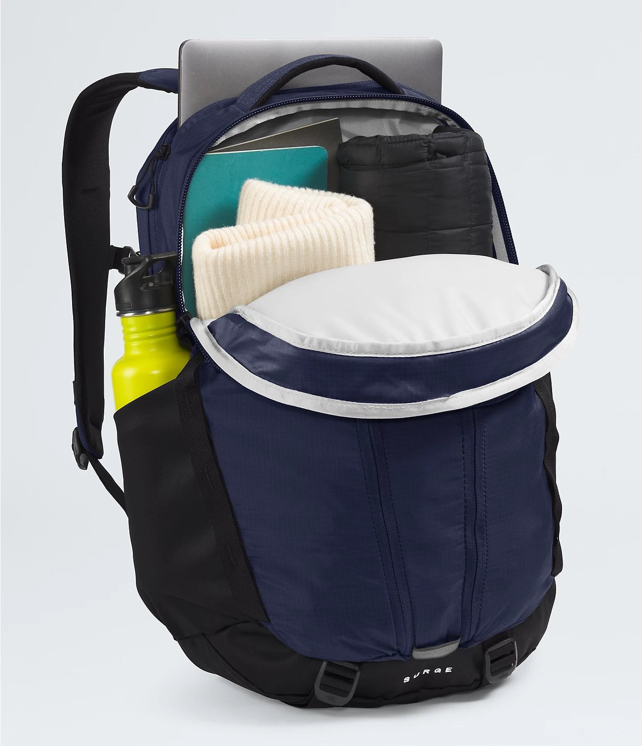 The North Face Surge Backpack - Lightweight Laptop Backpack for Men & Women, Water-Resistant Travel & Commuter Daypack for Work, School & Outdoor Adventures