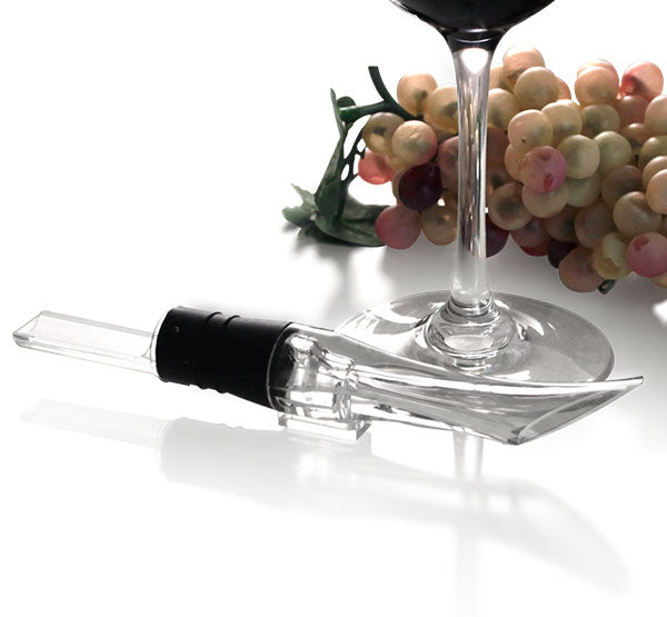 Premium Acrylic Wine Aerator Pourer - Enhances Flavor & Aroma for Red & White Wines | Perfect for Home Bars, Dinner Parties & Wine Tasting Events