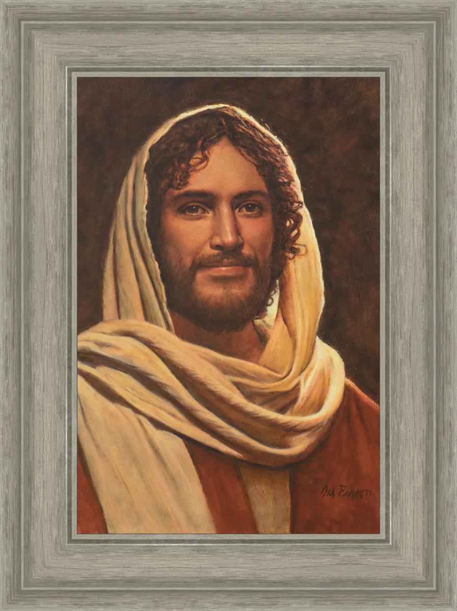 Emmanuel By Del Parson - Premium Religious Wall Art for Home & Church Decor - Perfect for Living Rooms, Bedrooms & Worship Spaces