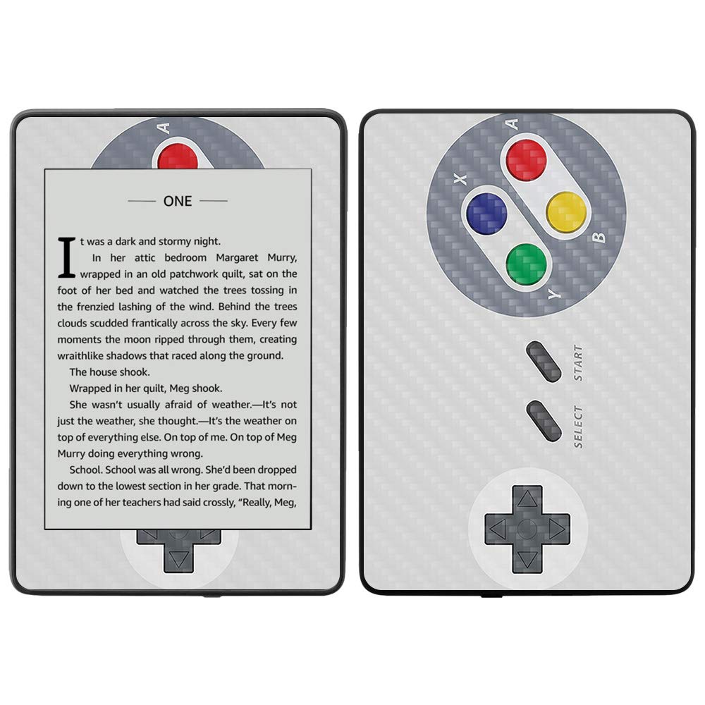 Premium Carbon Fiber Skin for Amazon Kindle Paperwhite 2018 (10th Gen) - Waterproof Protective Cover with Durable Textured Finish | Easy to Apply & Remove | Made in USA | Perfect for Reading, Travel & Daily Use