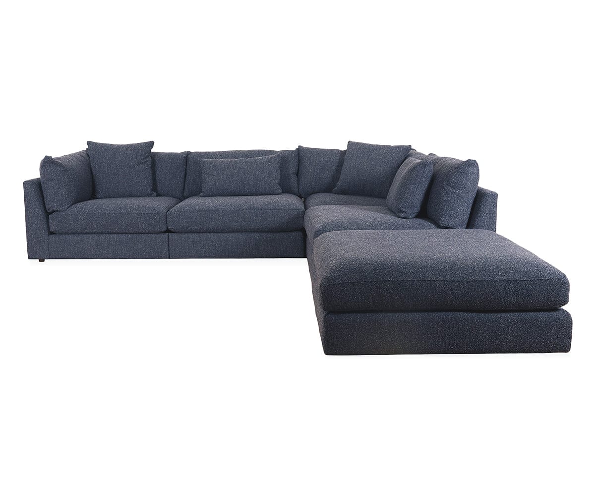 Marvi Modular Sectional Sofa - Modern L-Shaped Couch with Reversible Chaise, Soft Fabric Upholstery - Perfect for Living Room, Family Room, and Home Theater Seating