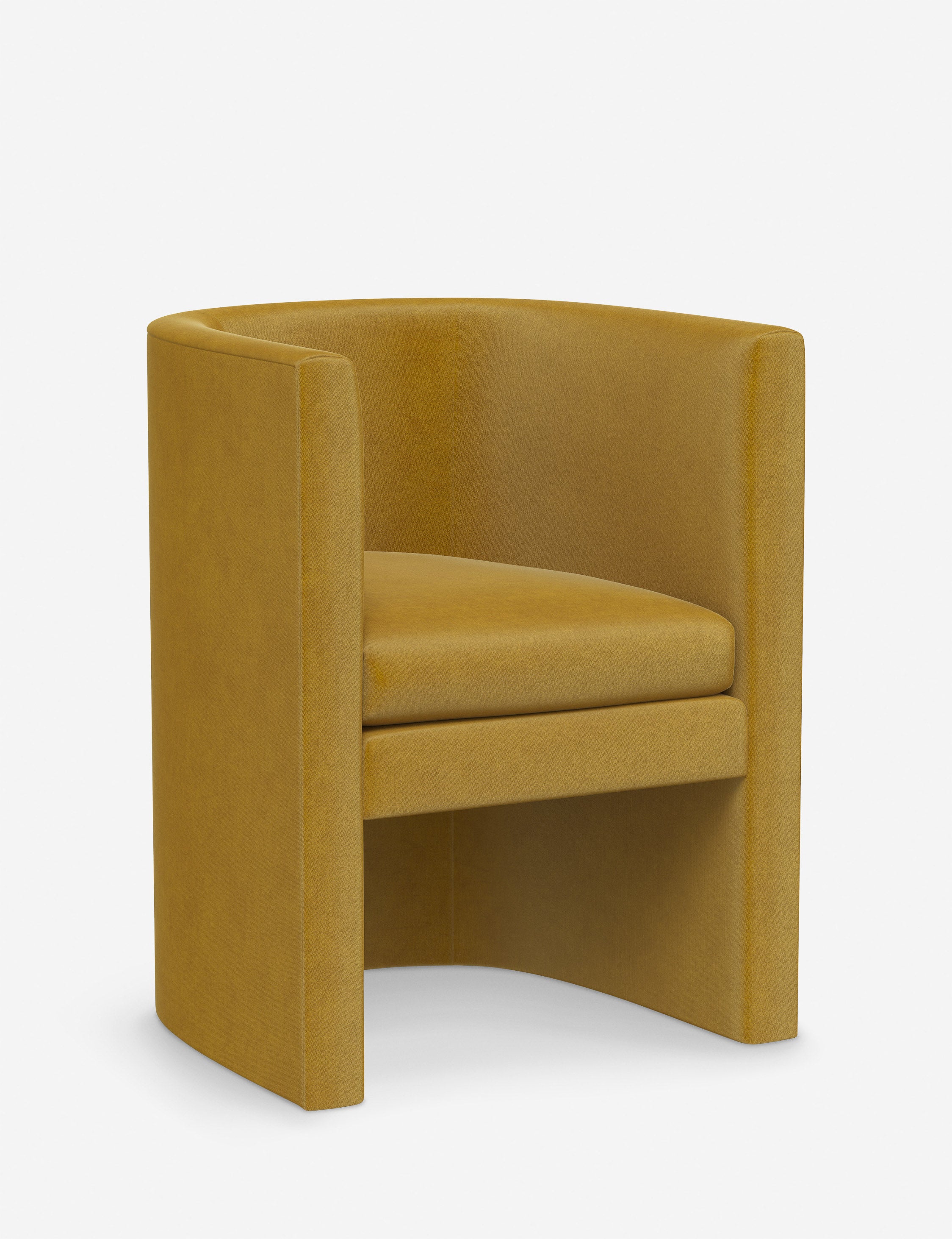 Enfield Dining Chair - Modern Wooden Dining Room Chair with Upholstered Seat - Perfect for Kitchen, Dining Room, and Home Office Use