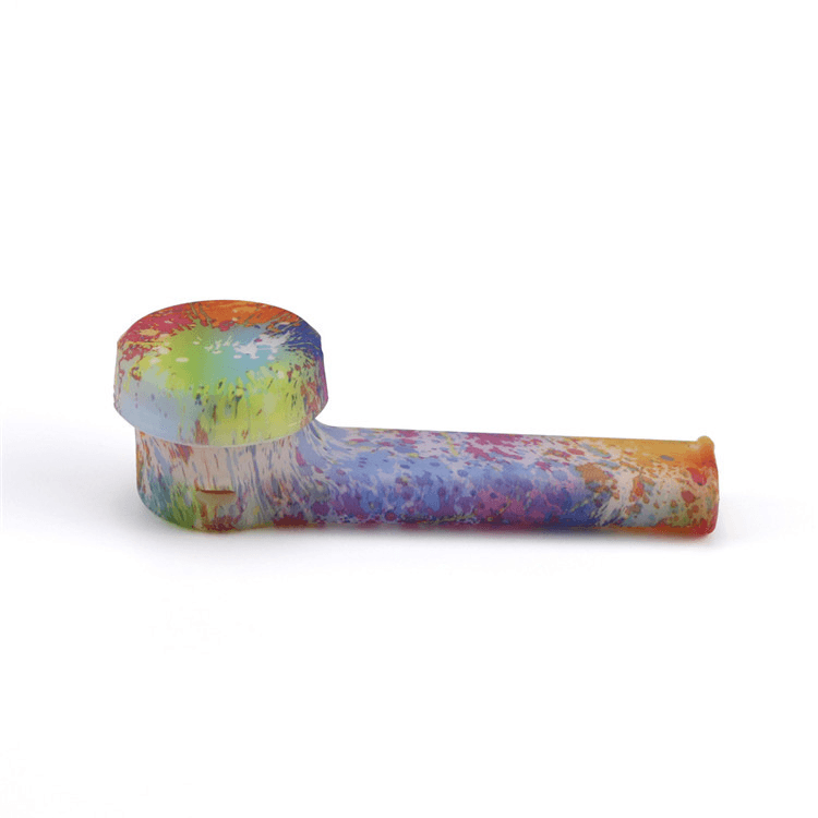 Premium Silicone Luminous Bowl Pipe - Food Grade Hand Pipe for Smoking | Portable, Lightweight & Durable | Perfect for Travel, Camping & Outdoor Activities