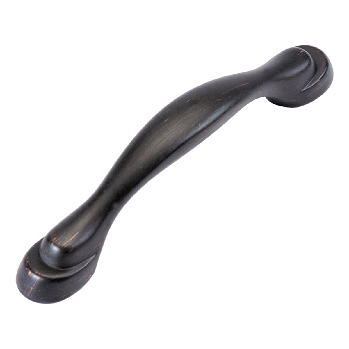 Vintage Bronze Eclipse Pull 3 Inch Center to Center - Cabinet & Drawer Hardware for Kitchen, Bathroom & Furniture Restoration