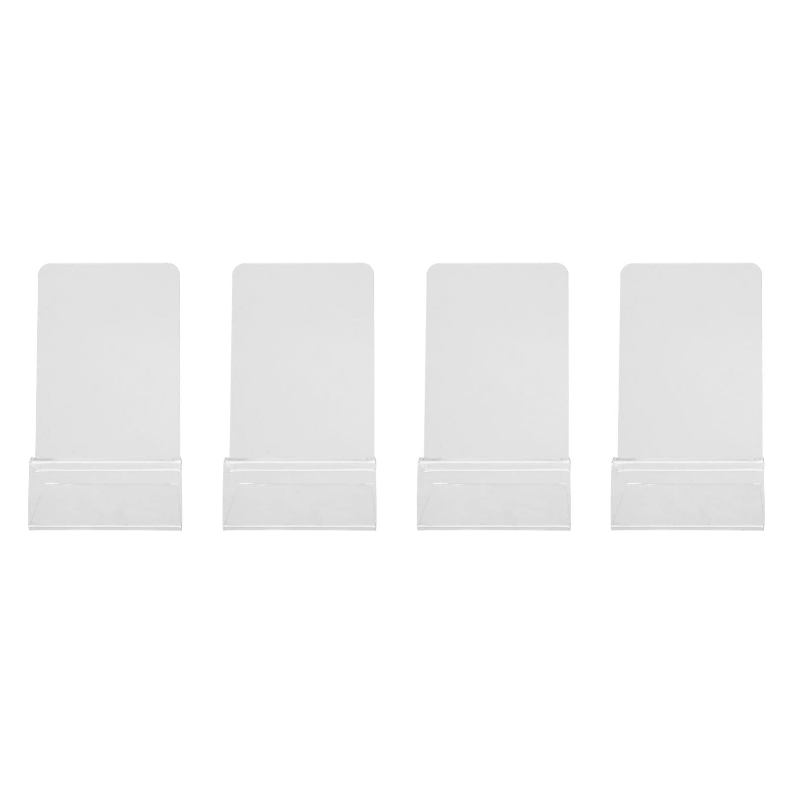 Clear Acrylic Cell Phone Stand Holder - Durable Mobile Phone Display Stand for Desk, Tabletop, Office, Home, and Travel Use | Perfect for Watching Videos, Video Calls, and Hands-Free Browsing