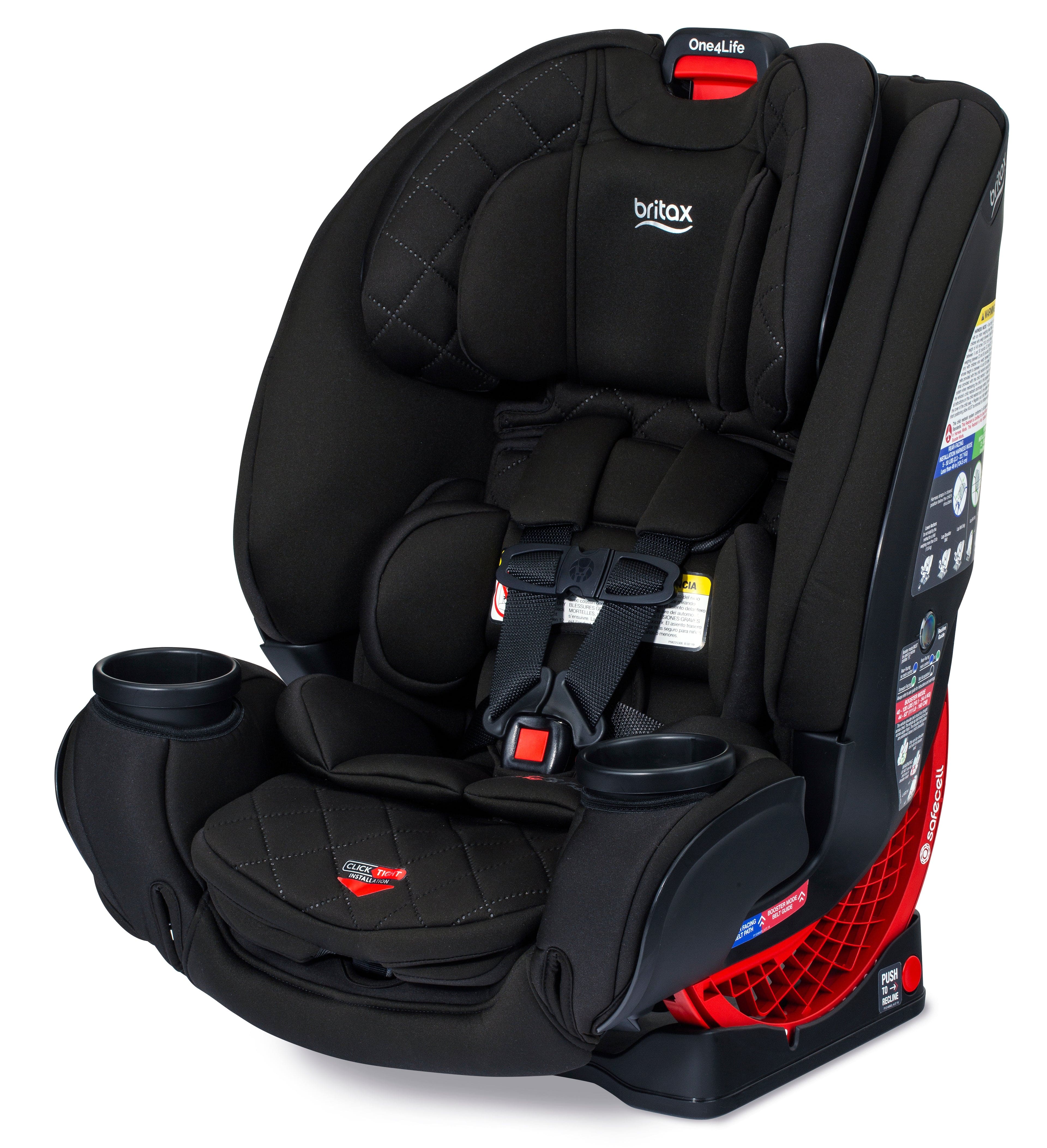 Britax One4Life Clicktight All-in-One Convertible Car Seat for Infants to Toddlers - Safe & Comfortable for Extended Rear-Facing & Forward-Facing - Perfect for Family Travel & Daily Commutes