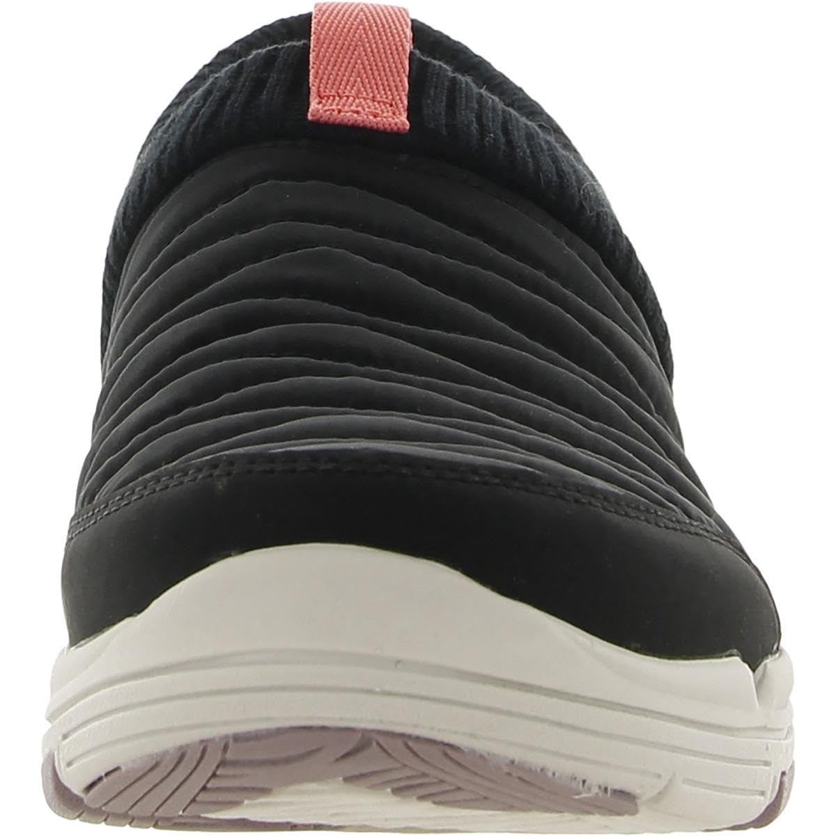 Ryka Women's Ascent 2 Slip-On Sneakers - Black Size 7 Medium (B,M) - Lightweight Walking Shoes for Gym, Workout & Everyday Comfort