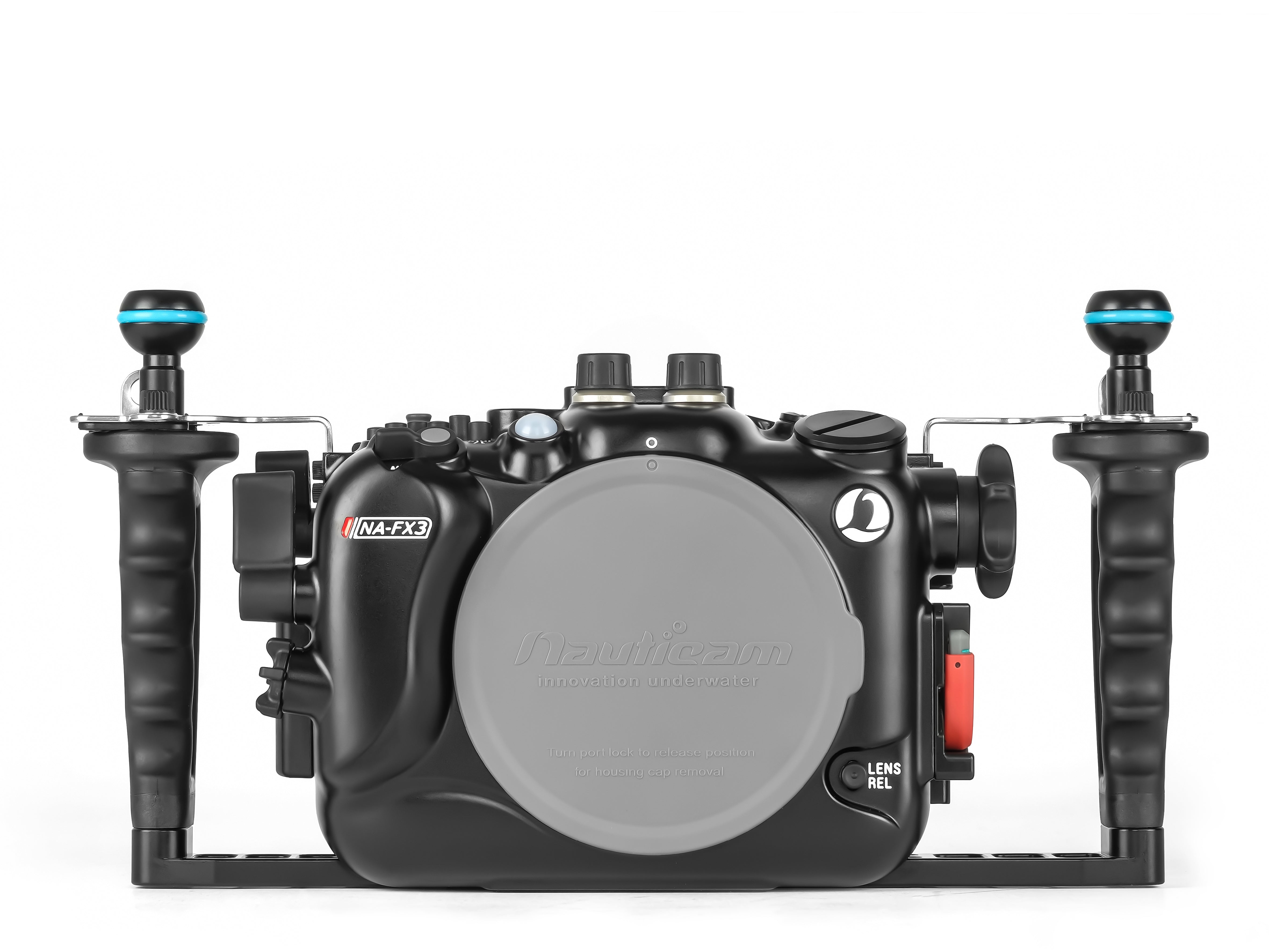 Nauticam NA FX3 Waterproof Underwater Housing for Sony FX3/FX30 Full Frame Cinema Camera - Scuba Diving, Snorkeling & Marine Photography