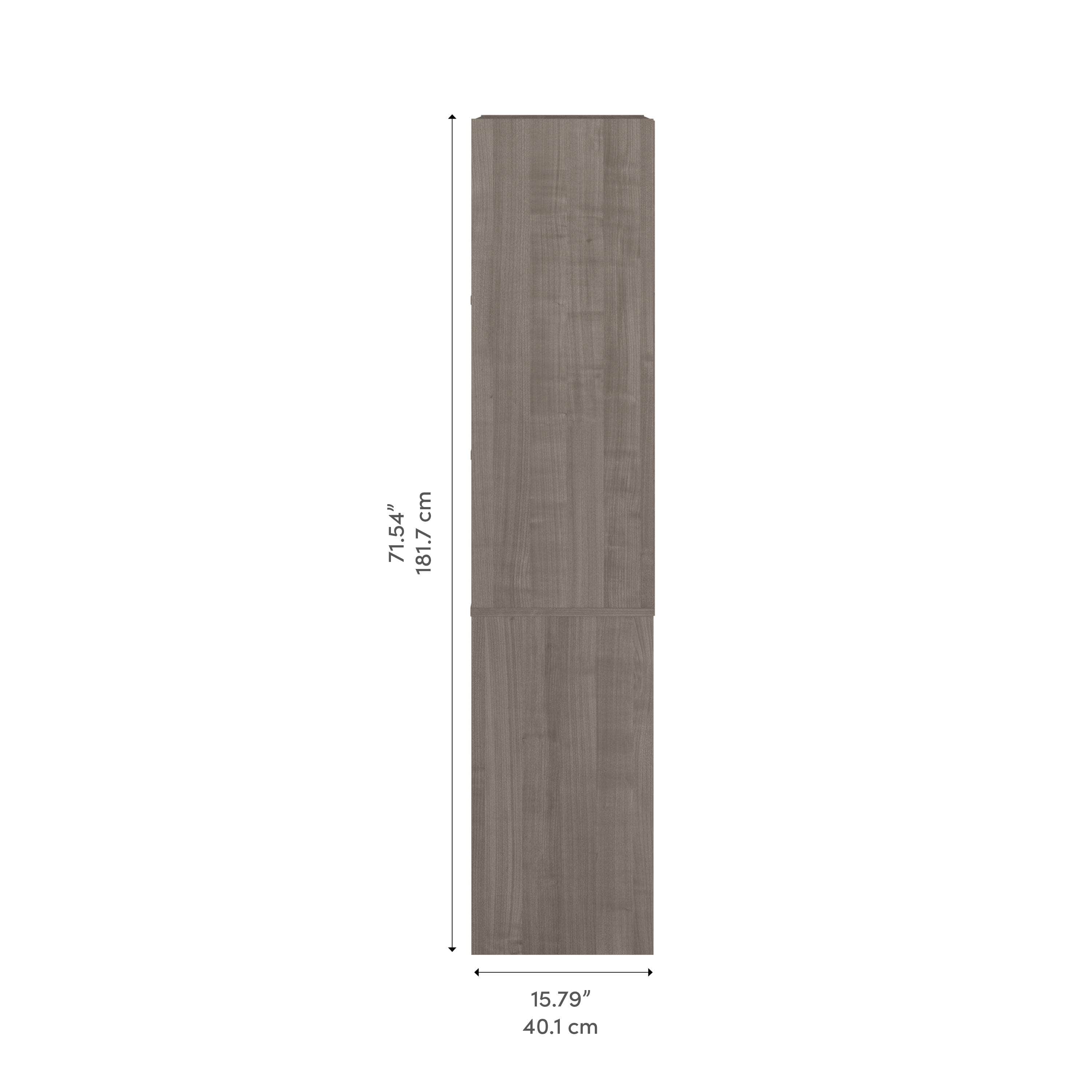 Universal 30W Standard 5-Shelf Bookcase - 4 Color Options for Home, Office & Dorm Room Organization