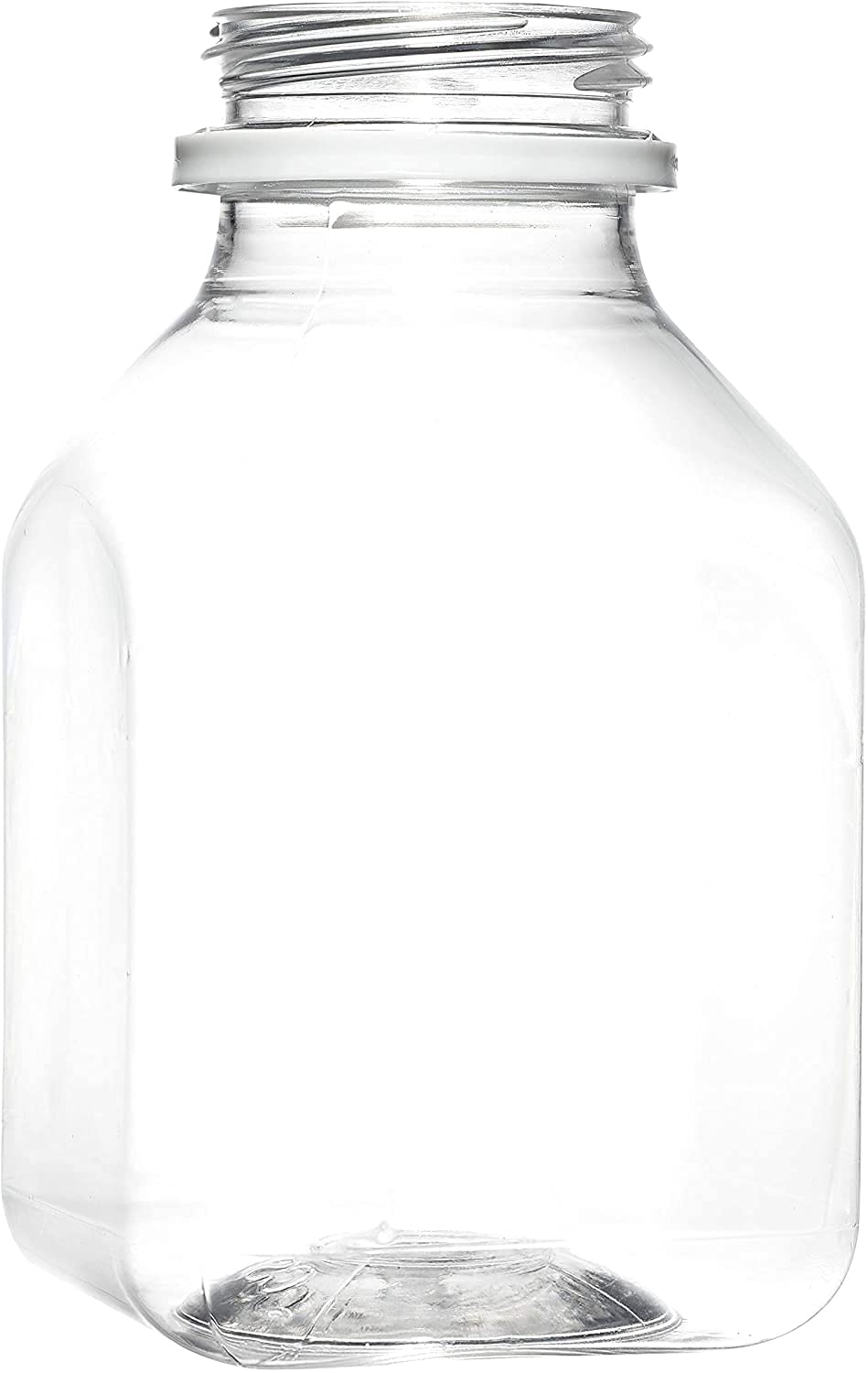 EcoQuality 8oz Clear Plastic Juice Bottles with Tamper Evident Caps - BPA-Free Smoothie & Drink Containers for Juices, Milk, Meal Prep, Picnics & On-the-Go Beverages (30 Pack) - Perfect for Home, Restaurants & Catering Services