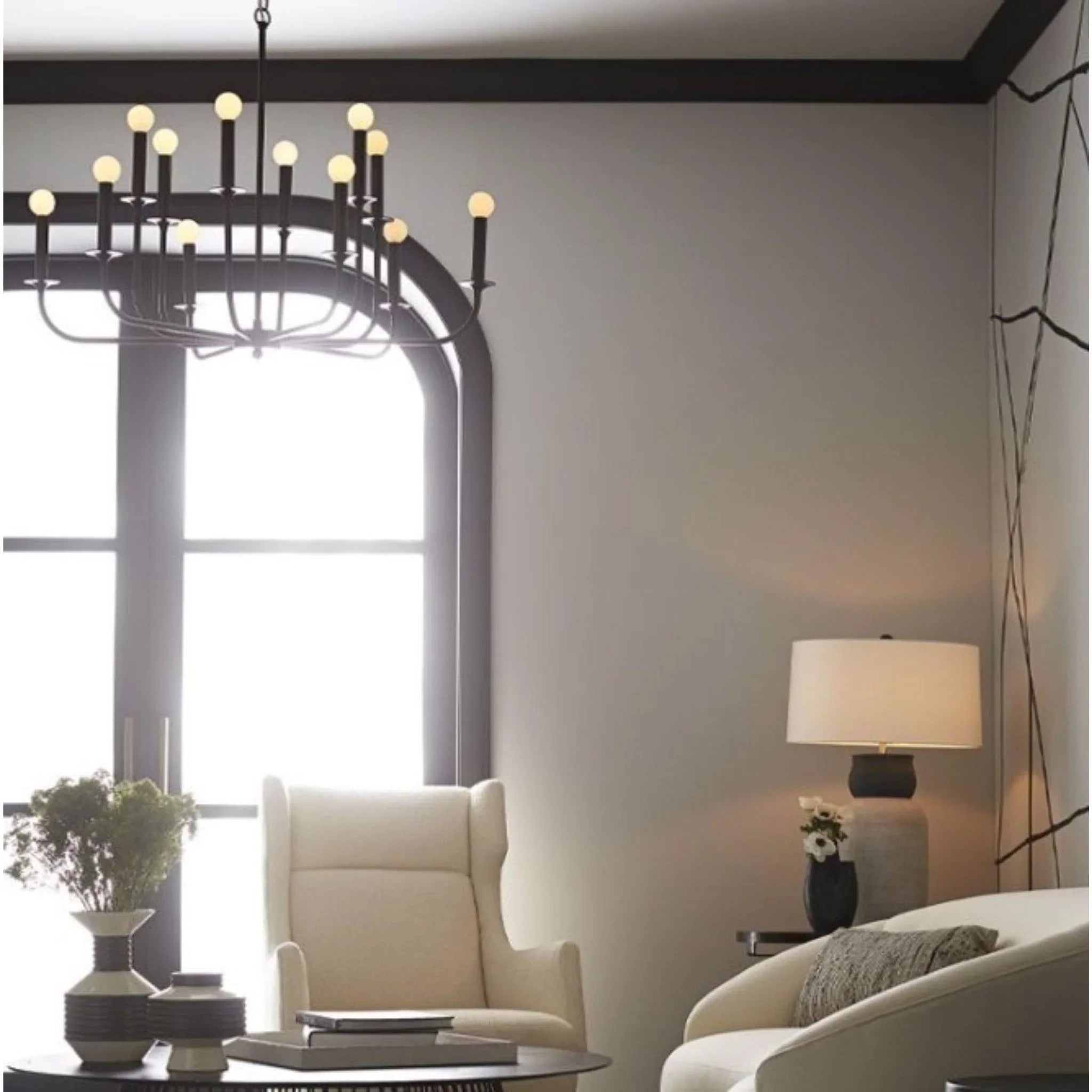 Breck Small Chandelier - Elegant Mini Crystal Ceiling Light Fixture for Dining Room, Bedroom & Entryway | Perfect for Home Decor & Interior Design