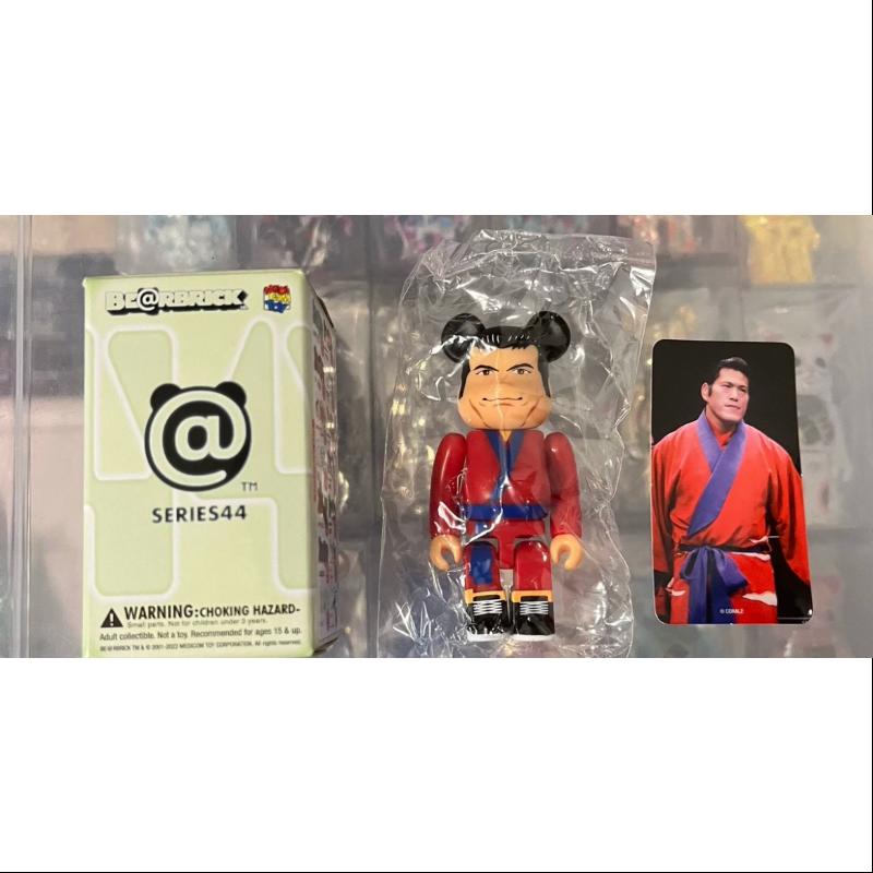 Bearbrick Series 44 Antonio Inoki 100% Collectible Figure - Limited Edition Japanese Artist Collaboration for Anime Fans & Collectors - Perfect for Display, Gifting, and Home Decor