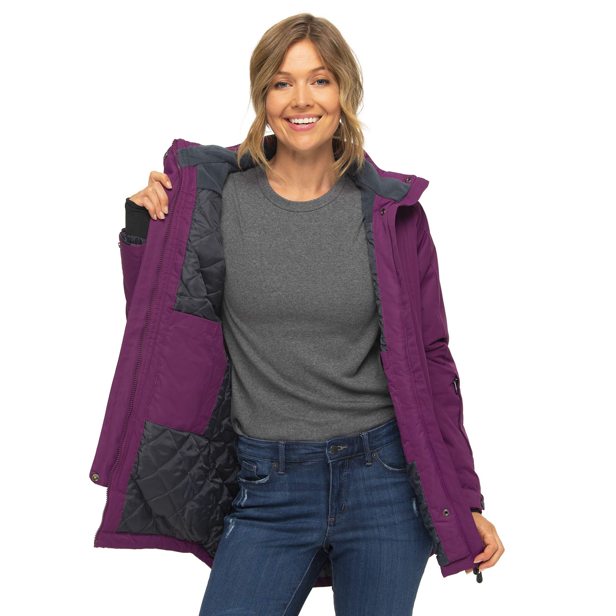 Arctix Women's Gondola Insulated Winter Jacket - Waterproof, Windproof & Warm for Outdoor Activities | Skiing, Snowboarding & Cold Weather Adventures