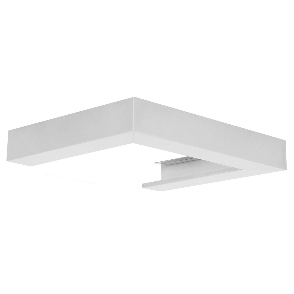 ZLINE CM5 KECOM 304 Stainless Steel Crown Molding Profile 5 for Wall Mount Range Hood - Perfect for Kitchen Remodeling & Modern Home Decor