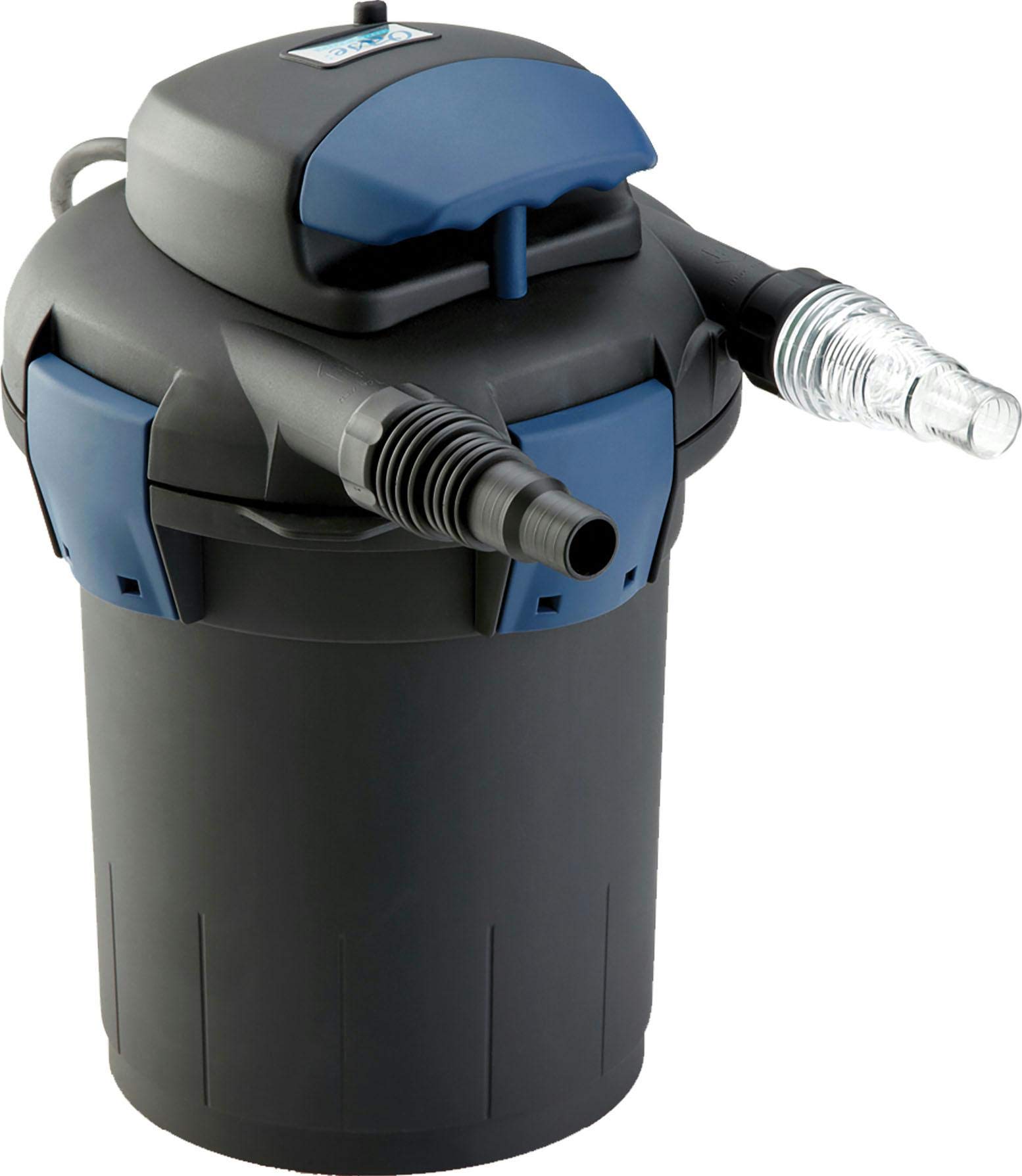 OASE Biopress 1000 Pressurized Pond Filter with UV Clarifier - Ideal for Koi Ponds, Water Gardens & Outdoor Fountains