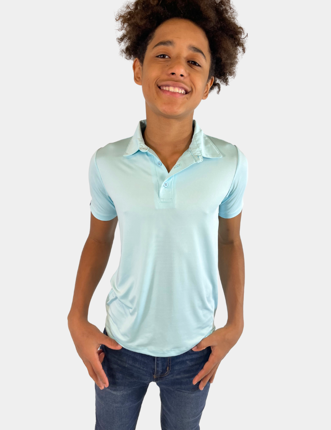 Blake Youth Boys' Polo Shirt - Comfortable Cotton Knit Casual Top for School & Play - Perfect for Everyday Wear, Sports & Outdoor Activities