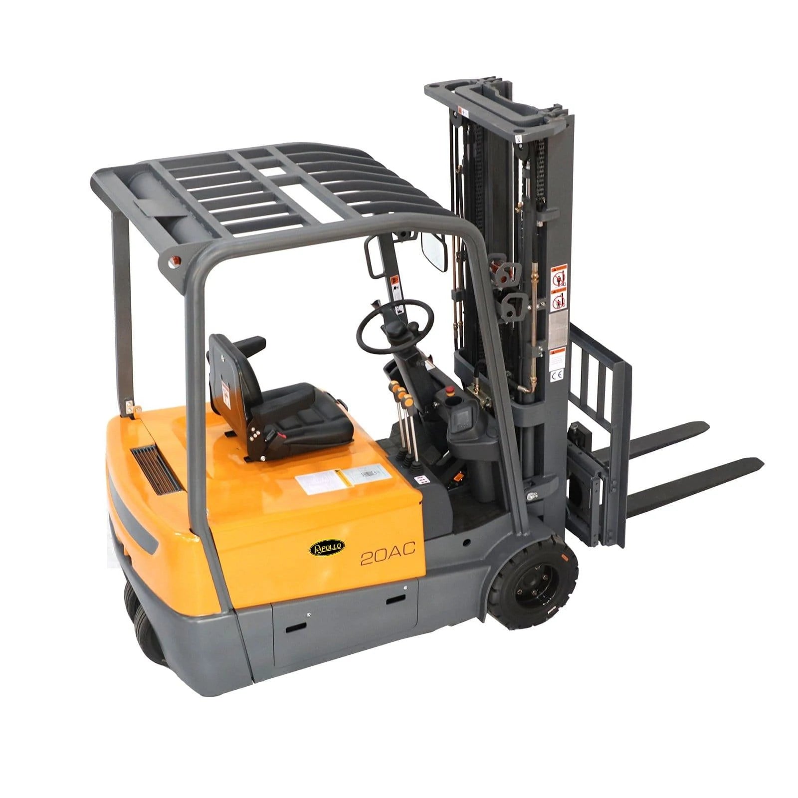 Apollolift 3-Wheel Electric Forklift with Lithium-Ion Battery - 220