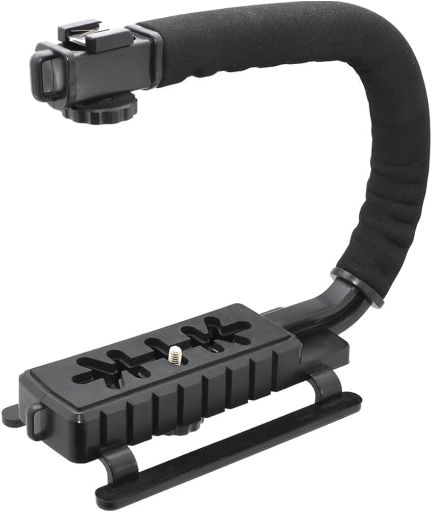 Super Bright LED High Power Video Light for Canon VIXIA HF100 - Professional Mounting Brackets Included - Perfect for YouTube Videos, Live Streaming & Studio Photography