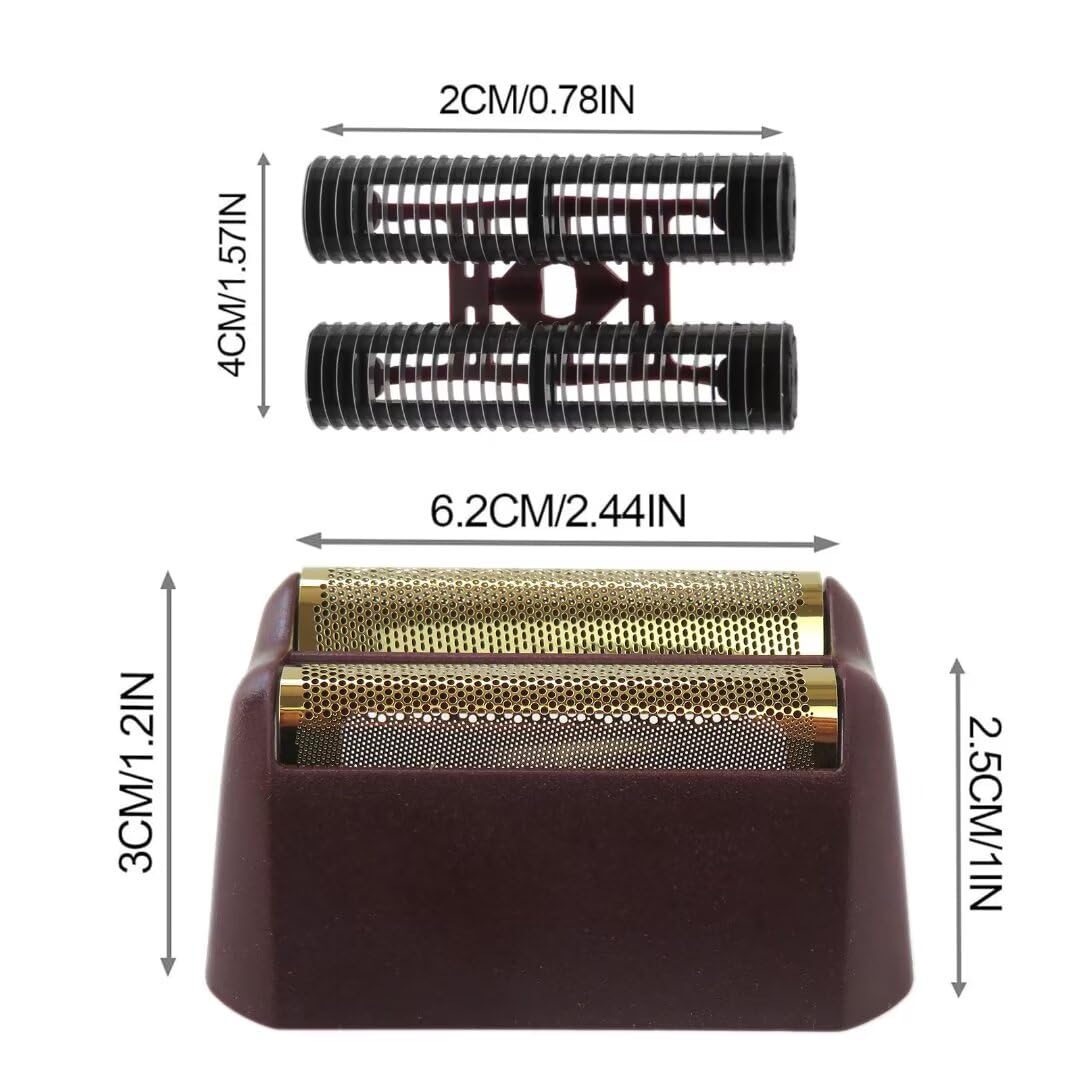 Wahl Professional 5 Star Replacement Foil and Cutter Bar #7043/7031-100 - Super Close Shaving for Men, Compatible with Wahl Finale Clippers - Perfect for Barbershops and Home Grooming