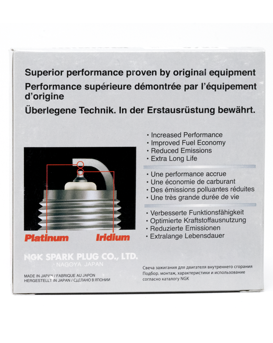 NGK Laser Iridium Spark Plugs for Dodge 3.6L Engine - High Performance Ignition Plugs for Improved Fuel Efficiency & Engine Power - Perfect for Dodge Challenger, Charger & Durango