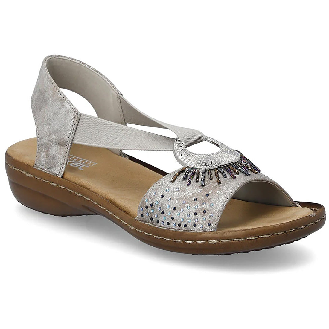 Rieker Regina 60880 Women's Comfortable Slip-On Shoes for Walking, Work & Casual Wear - Lightweight & Stylish Footwear for Everyday Use