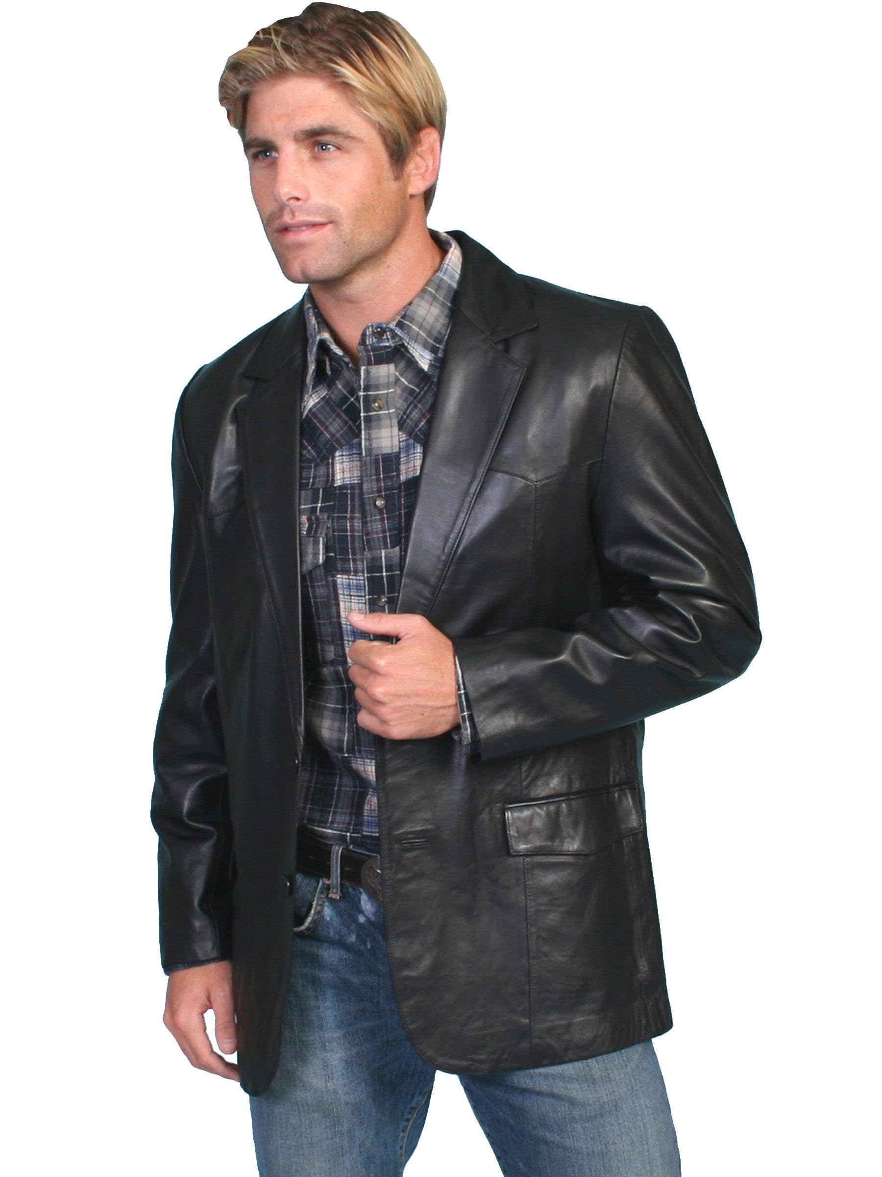 Men's Western Blazer Single Button - Classic Cowboy Style Jacket for Rodeo, Country Music Concerts & Western Themed Events
