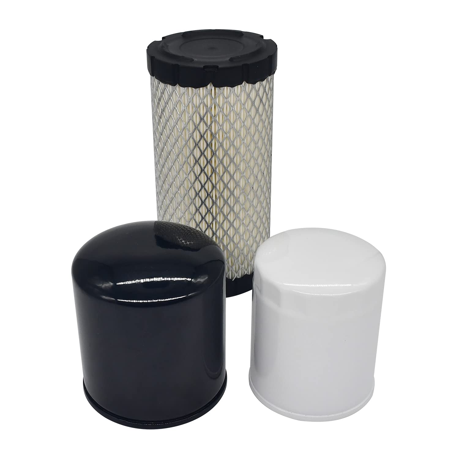 Notonparts Air Filter 11-9059, Fuel Filter 11-9342, Oil Filter 11-6182 & Fuel Filter Water Separator Kit - Compatible with Thermo King Refrigeration Units - Perfect for Truck & Trailer Maintenance