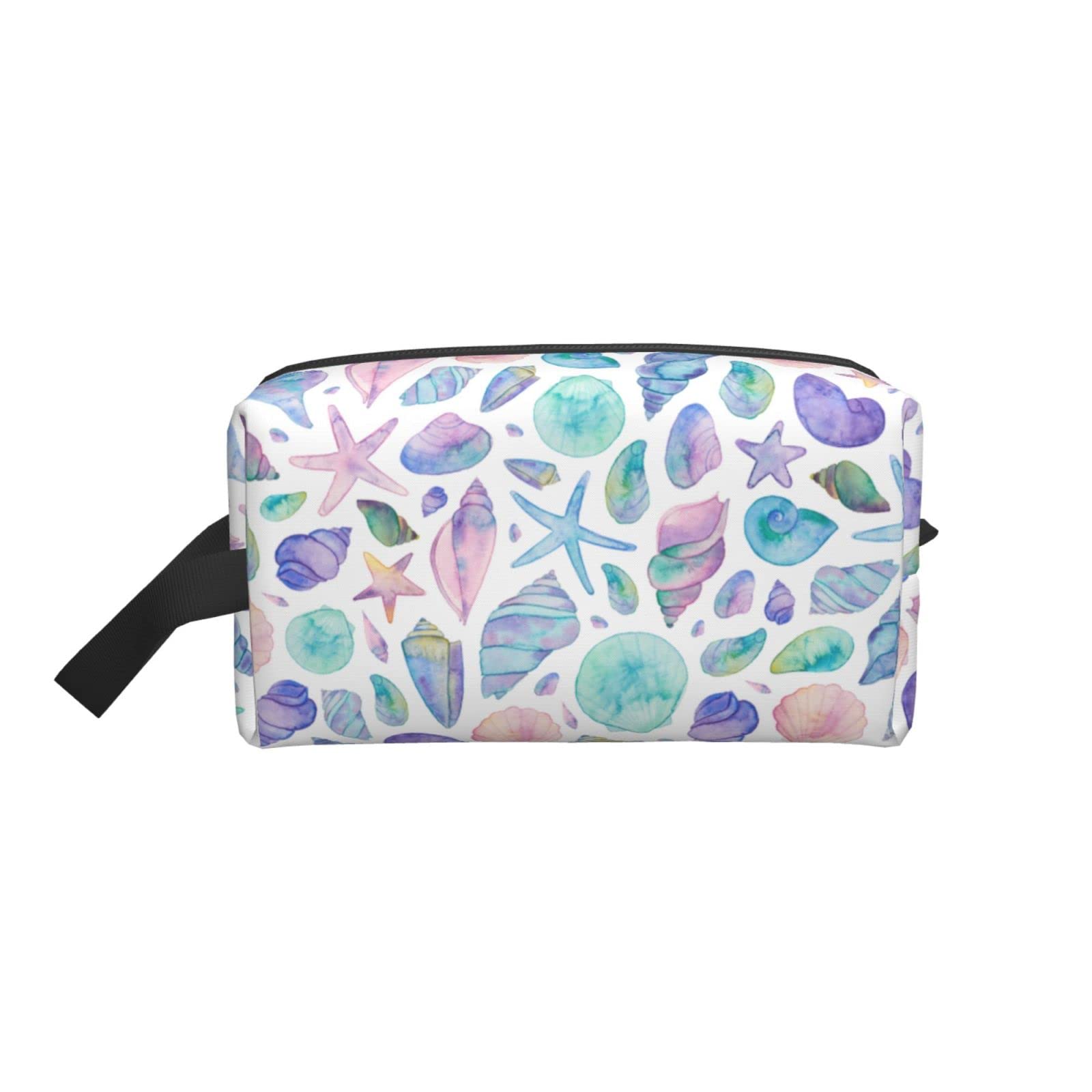 Waterproof Large Makeup Bag for Women - Travel Cosmetic Pouch with Zipper, Durable Toiletry Organizer for Purse, Gym, Vacation & Daily Use